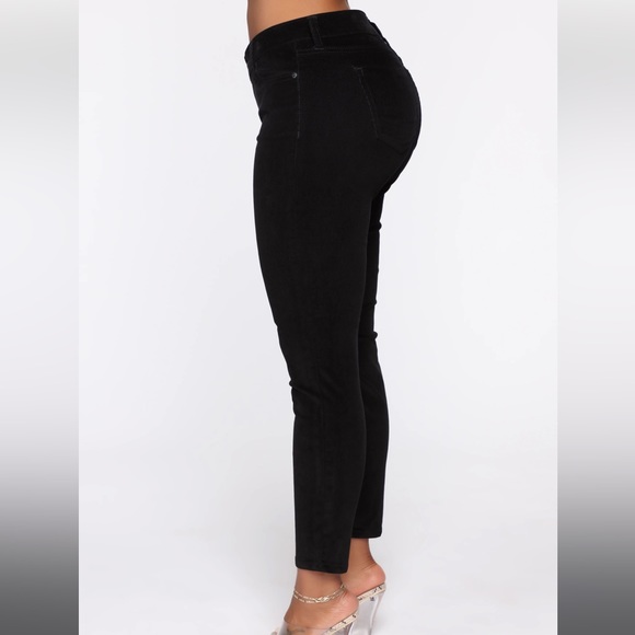 Fashion Nova Corduroy Pant low rise skinny leg - Picture 3 of 3